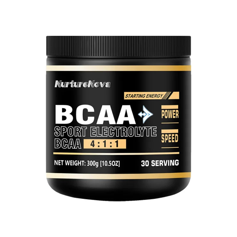 Cross-Border Supply Large Spot Quantity SPORT ELECTROLYTE BCAA 300g Powder OEM Supported Muscle Growth Energy Adult