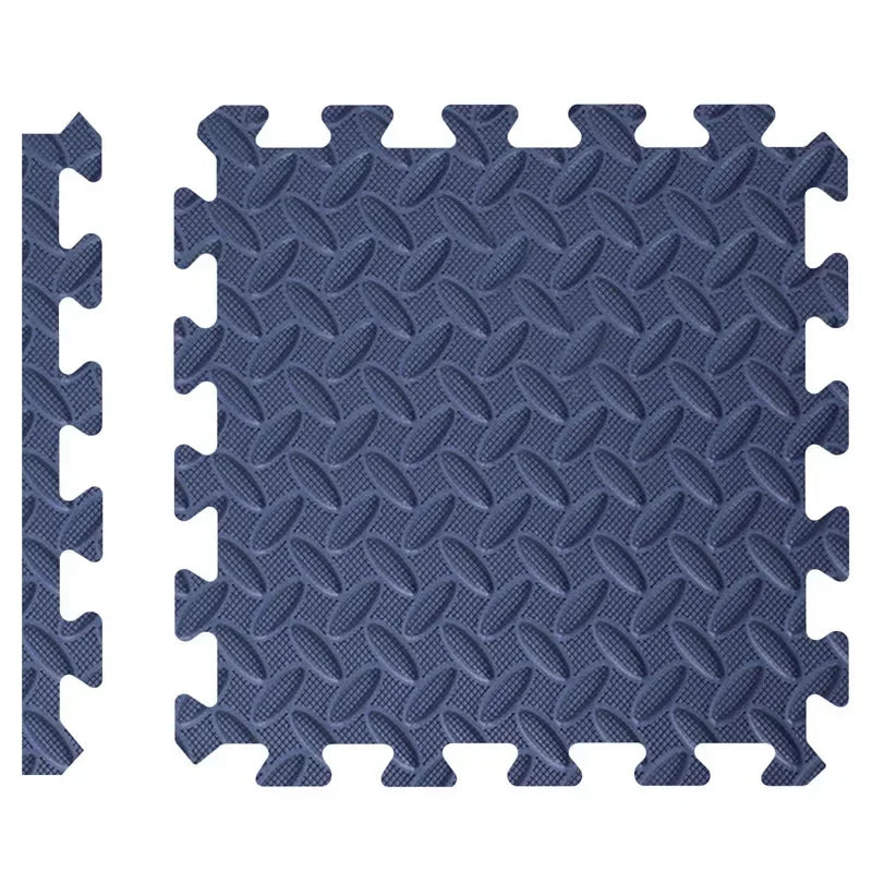 1/4/8Pcs 2.5cm Thick EVA Interlocking Foam Floor Mats Non-Slip Waterproof Puzzle Tiles for Gym Workout Home Kids Room Protection