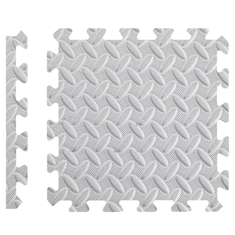 1/4/8Pcs 2.5cm Thick EVA Interlocking Foam Floor Mats Non-Slip Waterproof Puzzle Tiles for Gym Workout Home Kids Room Protection