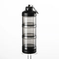 Protein Powder Dispenser Box with and Box for Food Storage Food - Grade PC, Suitable for Gym Exercise transparent