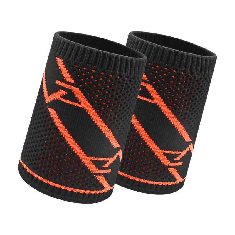 AOLIKES Wrist Band Support Sleeve - Elastic & Breathable Knitted Fabric Compression Brace - for Tennis, Gym, Sport, Tendonitis