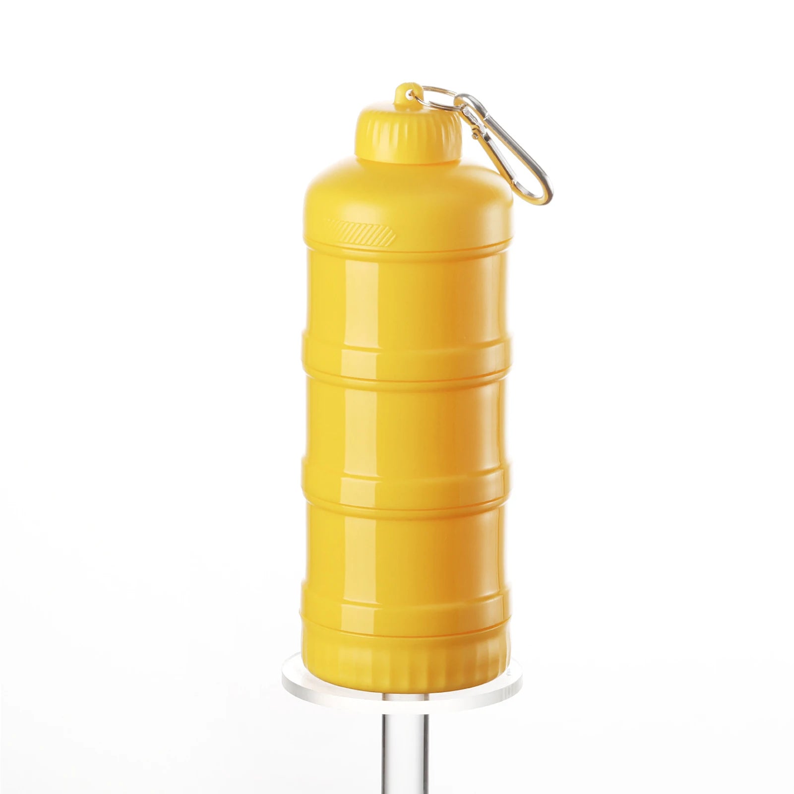 Protein Powder Dispenser Box with and Box for Food Storage Food - Grade PC, Suitable for Gym Exercise transparent