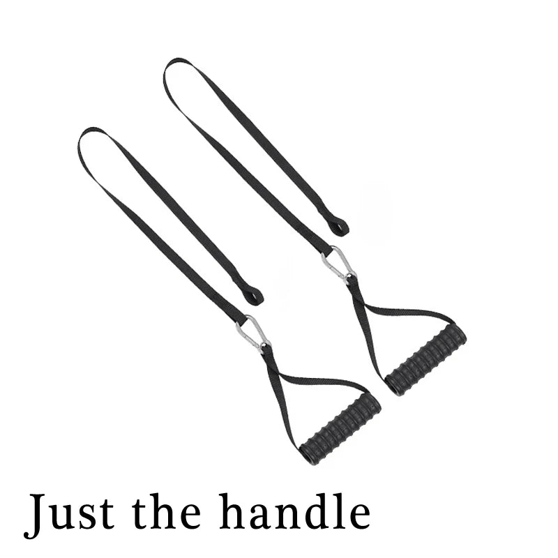 Rotating Straight Bar Cable Gym Fitness Equipment for Biceps Triceps Back Blasting Home Rowing Training with LAT Pull down Rope