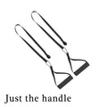 Rotating Straight Bar Cable Gym Fitness Equipment for Biceps Triceps Back Blasting Home Rowing Training with LAT Pull down Rope
