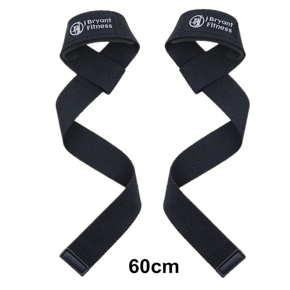 1 Pair Gym Lifting Straps Fitness Gloves Anti-slip Hand Wraps Wrist Straps Support For Weight Lifting Powerlifting Training