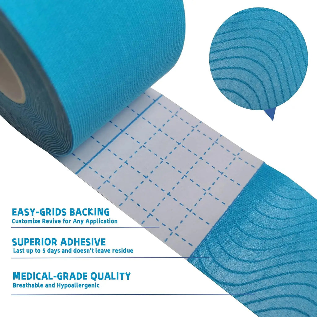 Sports Waterproof Kinesiology Tape Stickers Athletic Bandage Muscle Recovery Protector Strapping Pain Relief Tennis Gym
